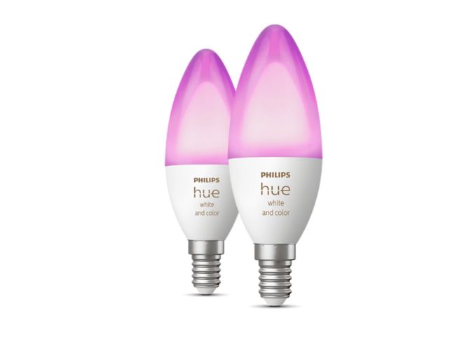 Gros plan de l'avant de B39 - E14 smart bulb - (2-pack)