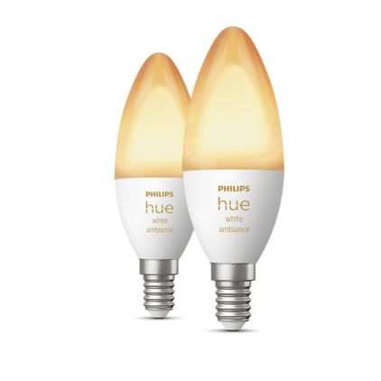 German:An image of product of the E14 - Smarte Lampe Kerzenform Doppelpack - 470