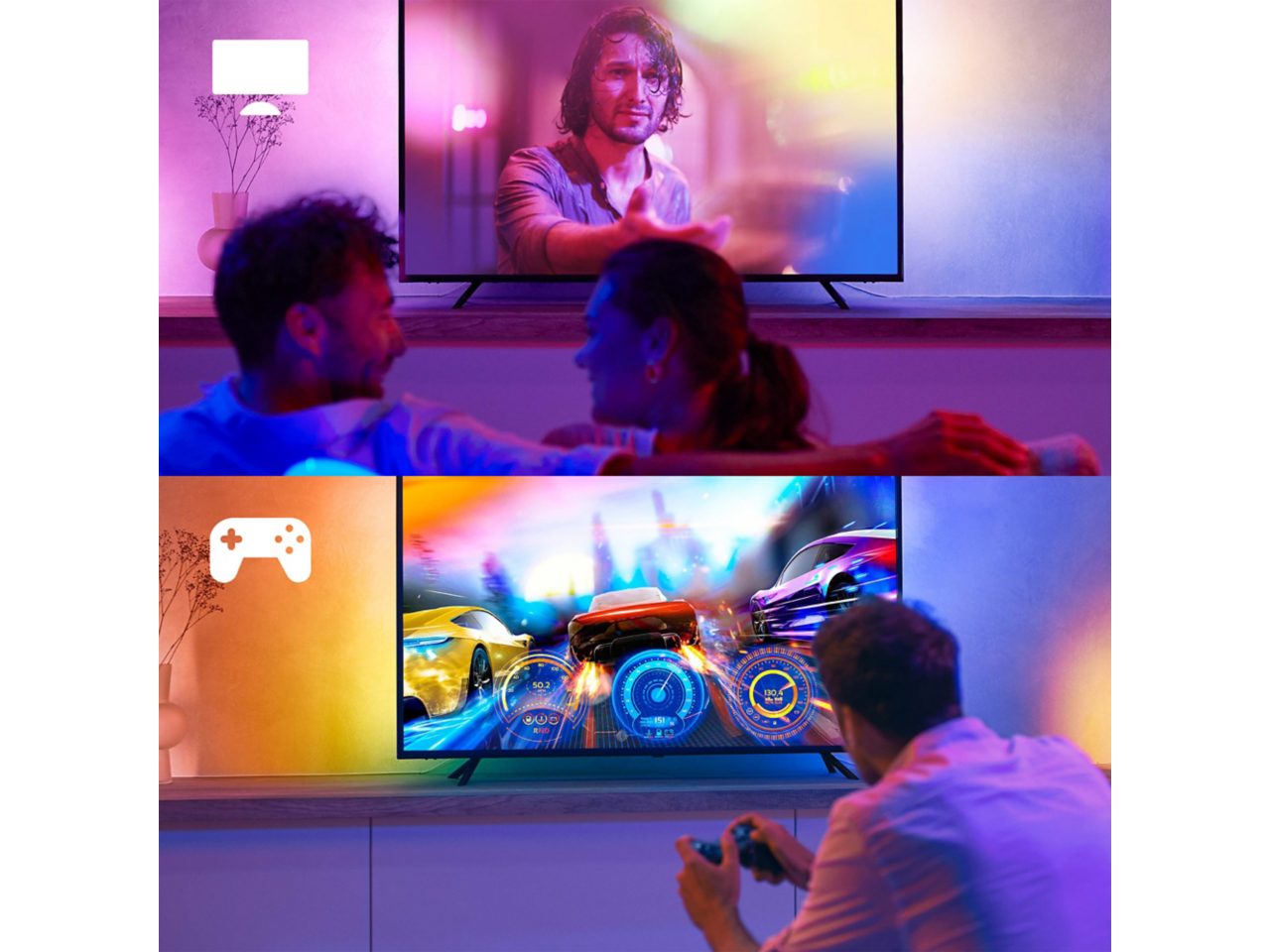 Amazon.com: Philips Hue Play Gradient 65