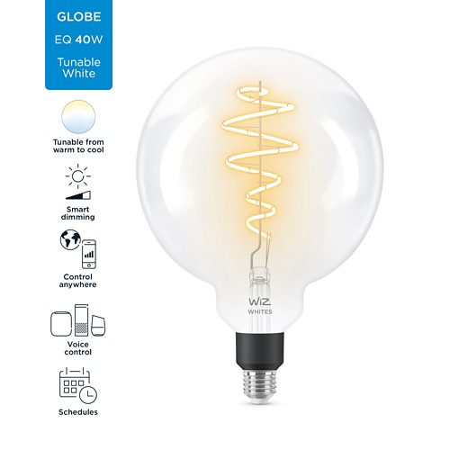 AMPOULE À FILAMENT Ampoule à filament transparente 40W G200 E27