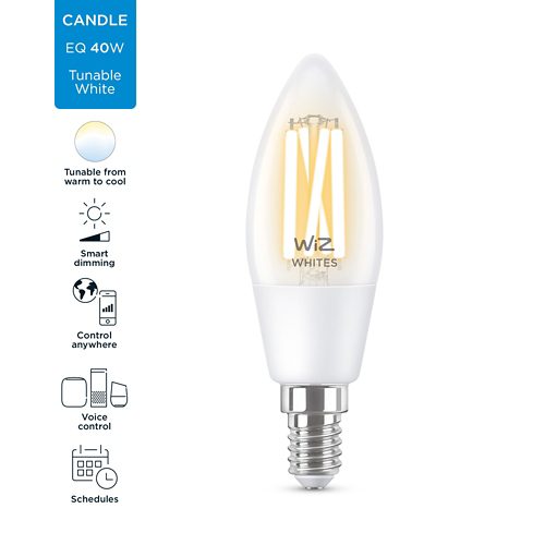 Lampe LED Filament transparent C35 E14