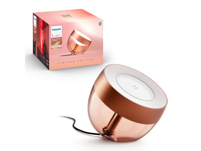An image of product of the Hue White and Color Ambiance Iris koperkleur special edition