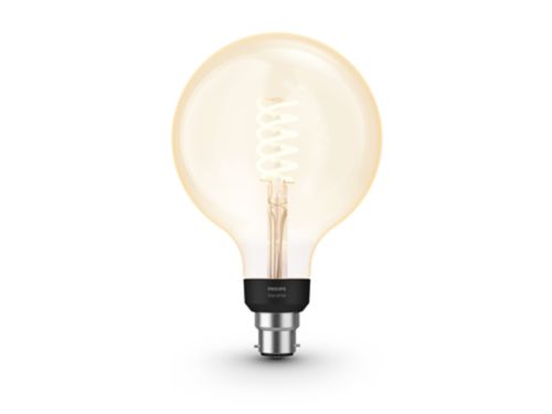 Filament Hue White Globe G125 - Ampoule connectée B22