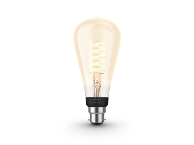 Close up of front of ST72 Edison – B22 smart bulb