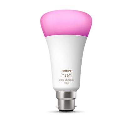 Close up of front of A67 - B22 / BC smart bulb - 1600 lumens