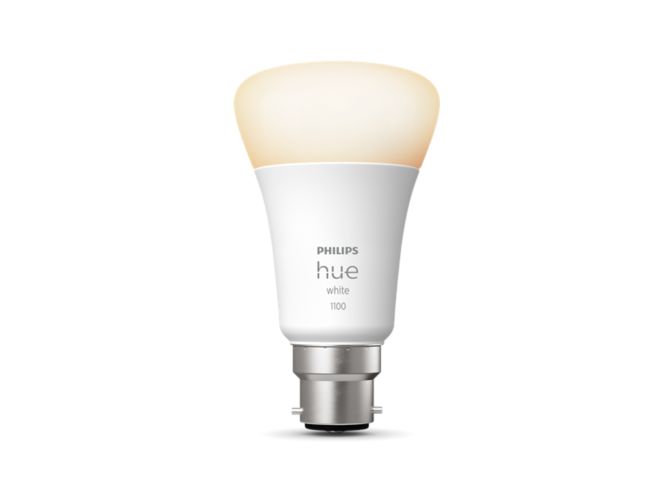 Close up of front of A60 – B22 smart bulb – 1100
