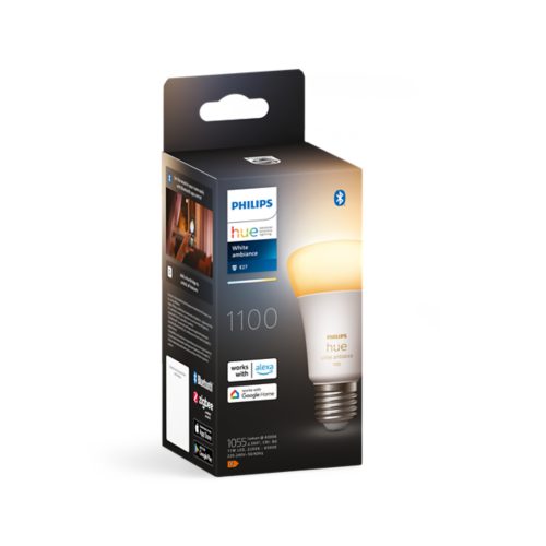 Philips Hue - White Ambiance E27 + Télécommande - Ampoule