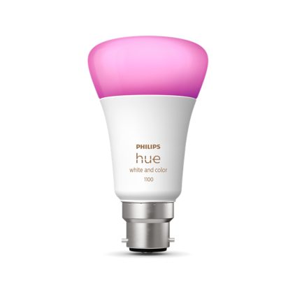 Close up of front of A60 - B22 / BC smart bulb - 1100 lumens