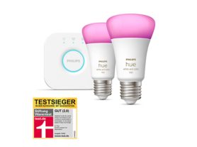 Starter-Set: E27 - Smarte Lampe A60 Doppelpack