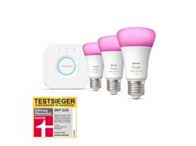 Starter-Set: E27 - Smarte Lampe A60 Dreierpack