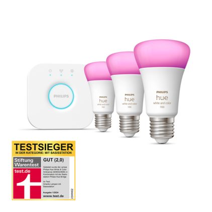 main.alt.text.RTP.Starter-Set: E27 - Smarte Lampe A60 Dreierpack