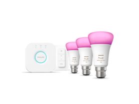 philips hue white and color 5個セット Hue Starter Kit: Dimmer Switch + 3-pack E27 LED Bulbs + Hue