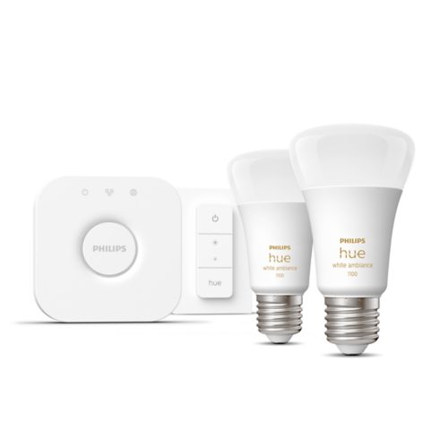 Philips Hue White Kit Regulación E27 Bluetooth - Bombillas inteligentes -  LDLC