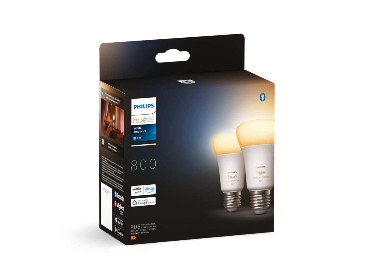 Phillips Hue 800ルーメン3個セットWhite ambiance PHILIPS hue white ambiance 800 3個セット - メルカリ