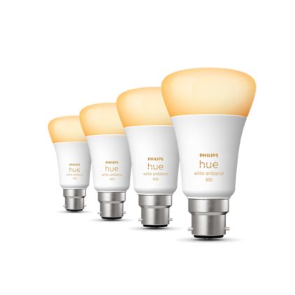 An image of product of the A60 – B22 smart bulb – 800 (4-pack)