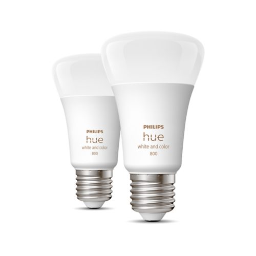 Hue A60 E27 LED Lampe im 2er Pack White Color Ambiance Philips Hue DE