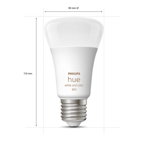 Hue A60 E27 LED-Lampen im 4er Pack - White and Color Ambiance