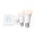Starter-Set: E27 Lampe A60 Doppelpack + Smart Button