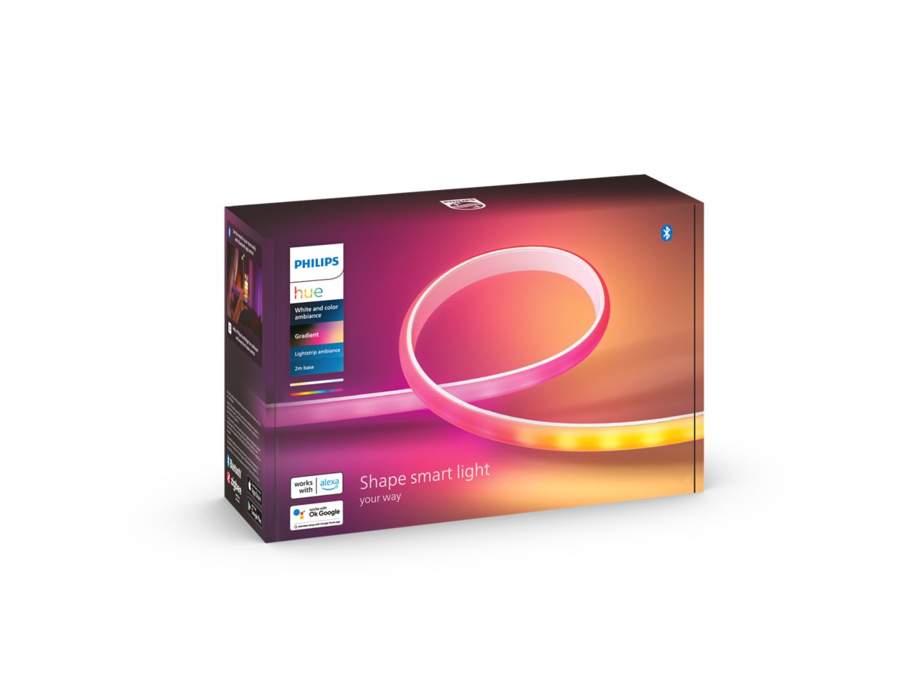 Hue gradient LED-lightstrip White and color ambiance | Philips Hue NL