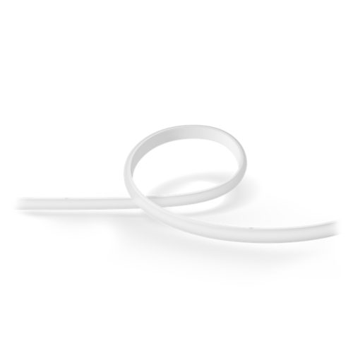 Flexible gradient lightstrip, white color, elongated shape with a smooth matte finish, no visible switches or ports.
