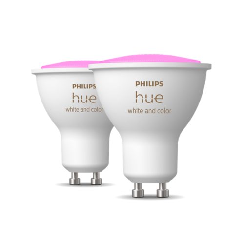 Hue White and Color Ambiance 2-pack GU10