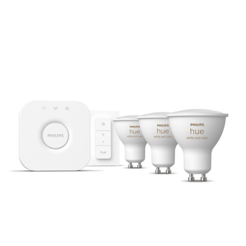 Hue White and Color Ambiance Starterkit GU10