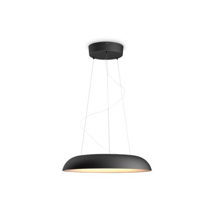 German:An image of product of the Amaze Pendelleuchte schwarz + Dimmschalter