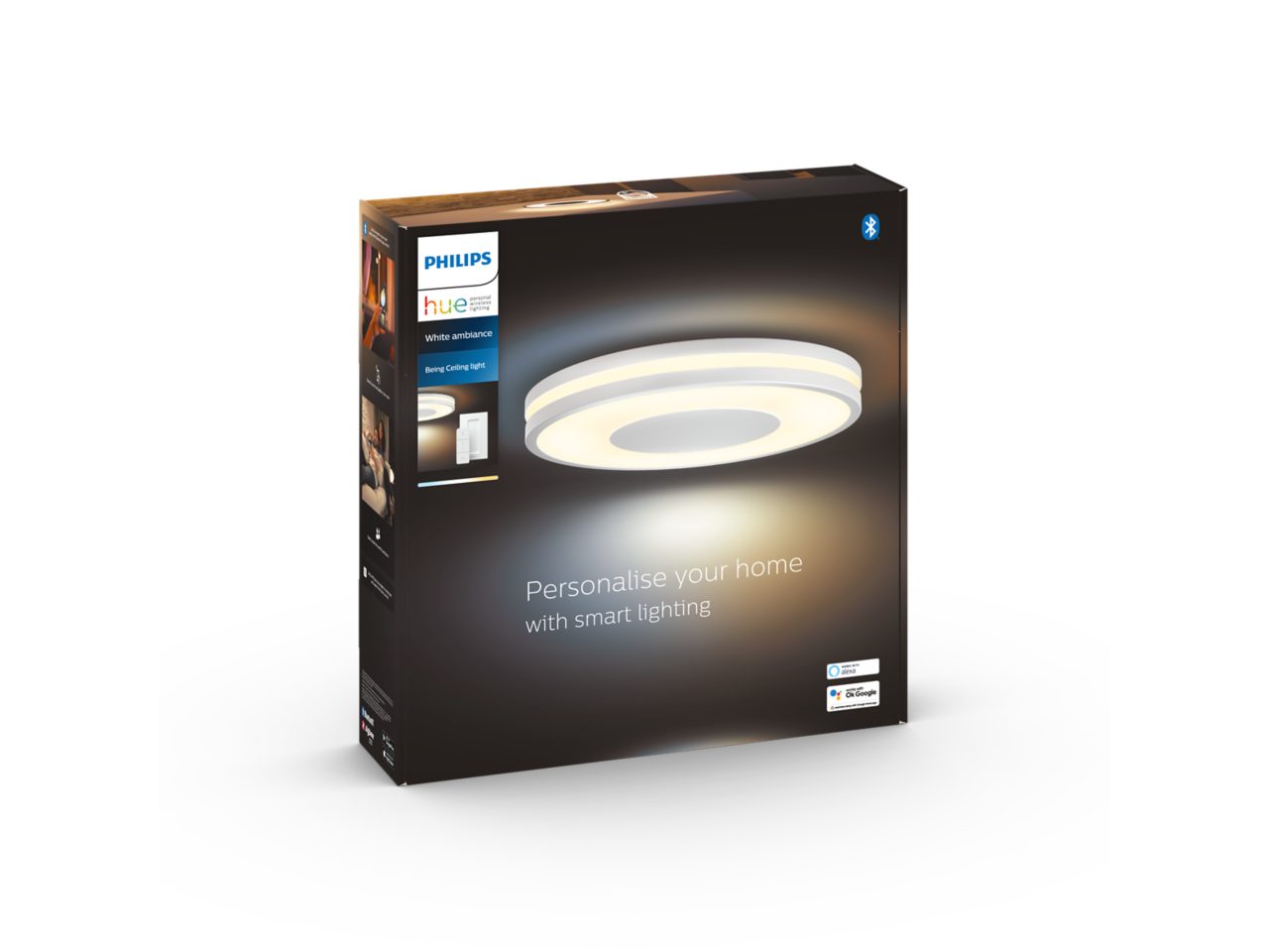 Hue Being plafondlamp + dimmer switch - wit | Philips Hue NL