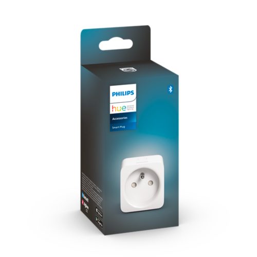Philips Hue 3 Prises Connectées - Contrôlez Toutes Vos Lampes Classiques Avec L'Éclairage Intelligent Hue, Blanc