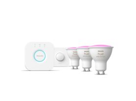 Starterkit: 3 GU10 slimme spots + smart button