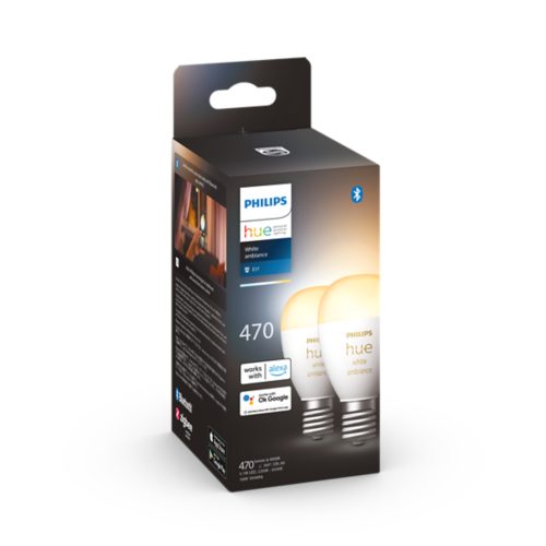 Hue E17 LED 電球 - ホワイトグラデーション 2個セット | Philips Hue JP