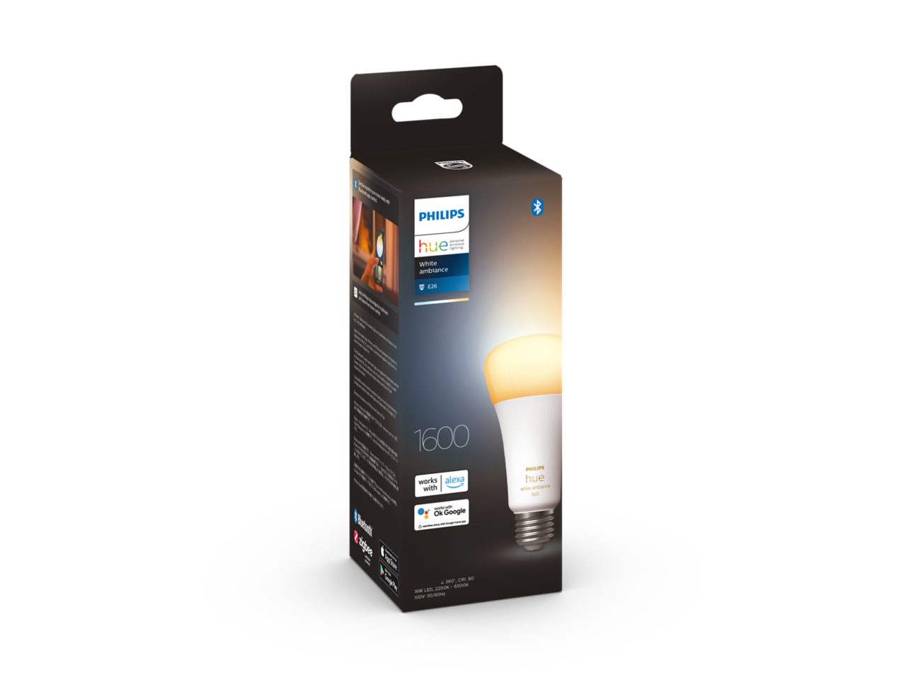 Hue A21 E26 100W形 LED 電球 ホワイト | Philips Hue JP Hue A21 E26 100W形 LED 電球 ホワイト | Philips Hue JP