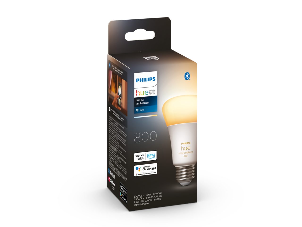 Hue E26 LED 電球 - ホワイトグラデーション | Philips Hue JP