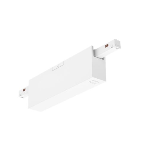 White rectangular Perifo power supply unit with matte finish, visible connectors on both ends, and printed text Hue on the side.
