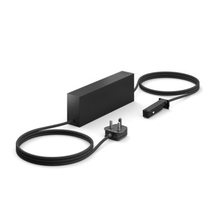 Close up of front of Perifo wall 100 W 1-point power supply unit with plug