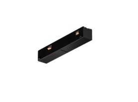 Perifo gerader Steckverbinder schwarz