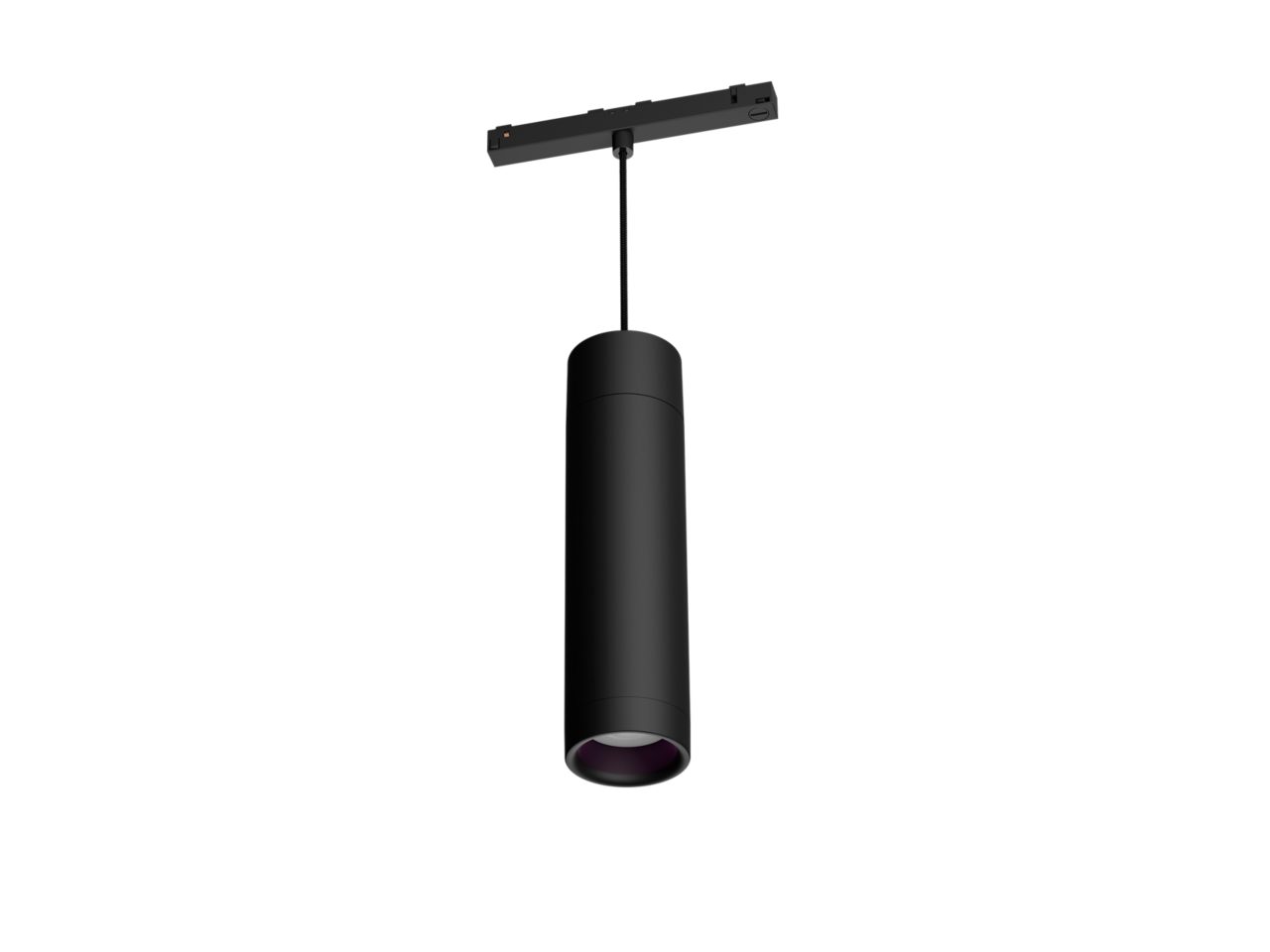 Hue Perifo Track Light - Cylinder Pendant - Black | Philips Hue