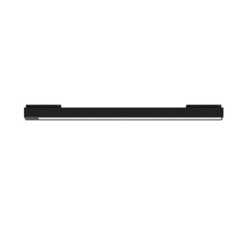 Perifo linear light bar, rectangular shape, black color, matte finish, with visible mounting ends and a smooth front panel.