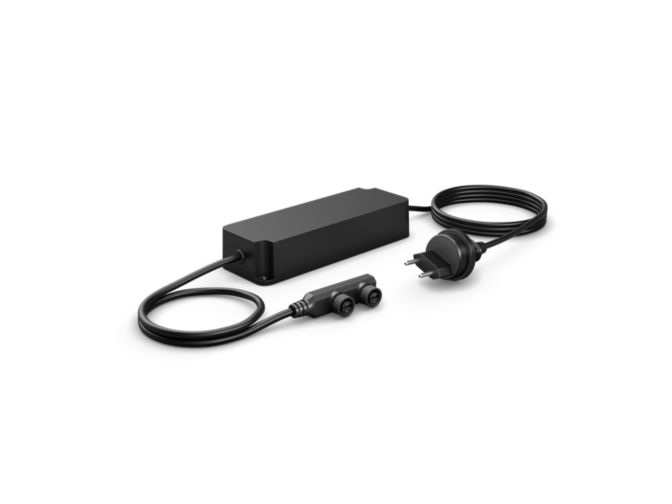 Nahaufnahme der Vorderseite von Outdoor Netzteil 100 W