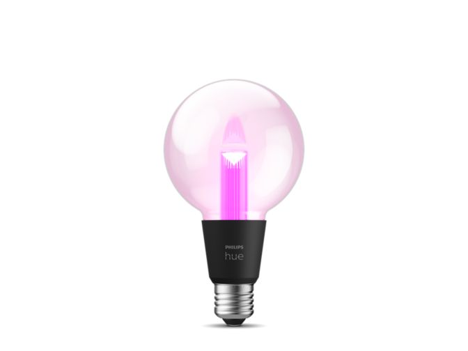 Close up of front of G95 – E27 smart bulb