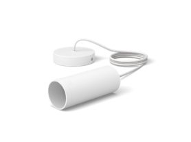 White pendant cord