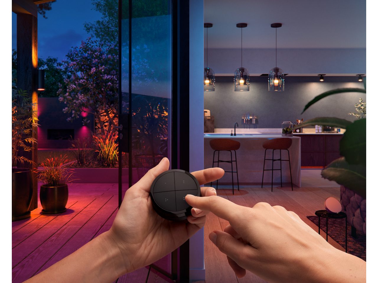 Hue Mini Tap Switch - Black | Philips Hue