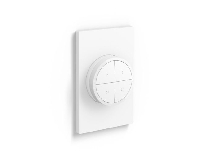 Close up of front of Tap dial switch