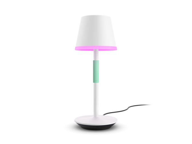 Close up of front of Hue Go portable table lamp special edition