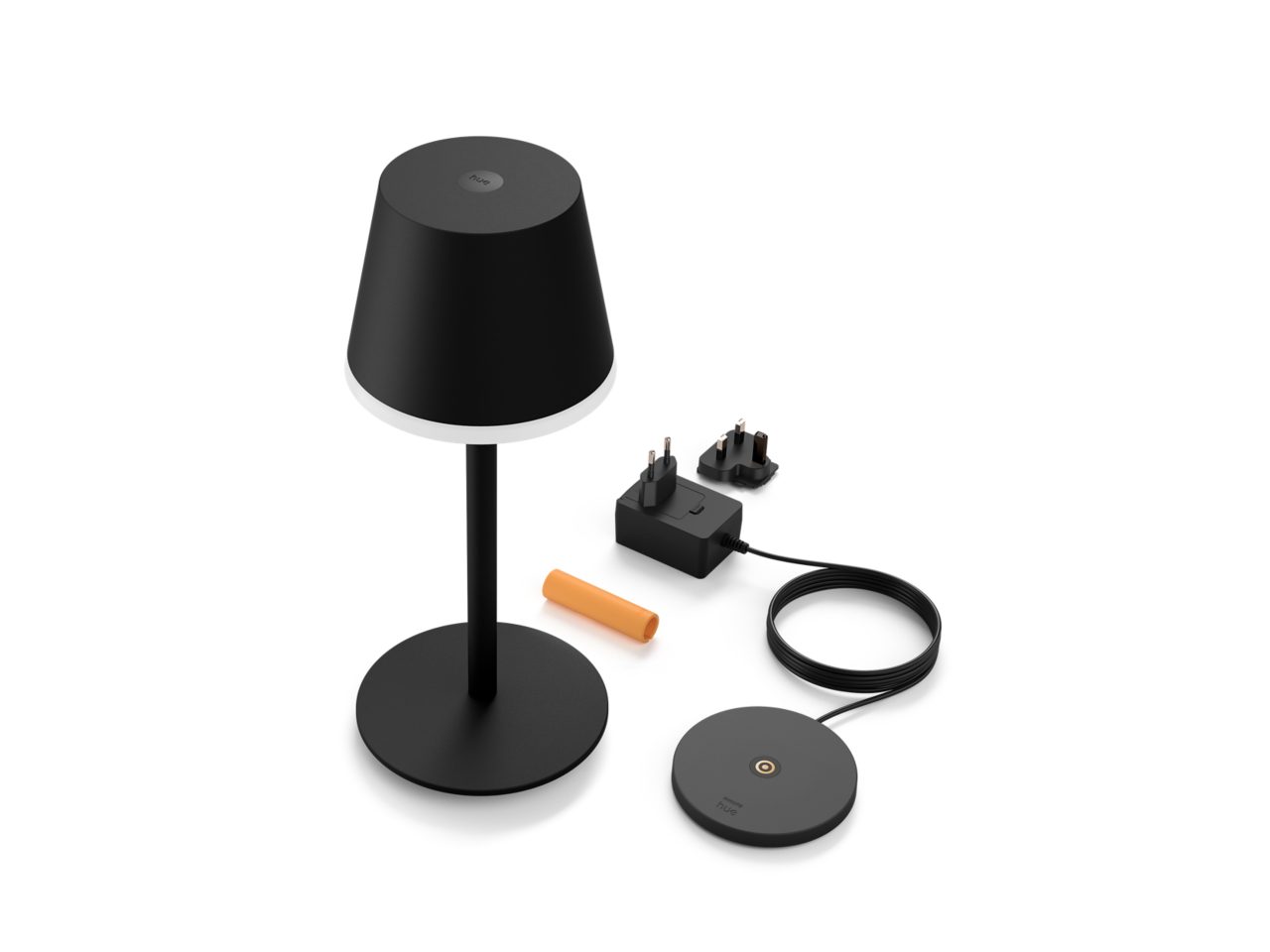 Przenośna lampa stołowa Hue Go w czarnej edycji specjalnej