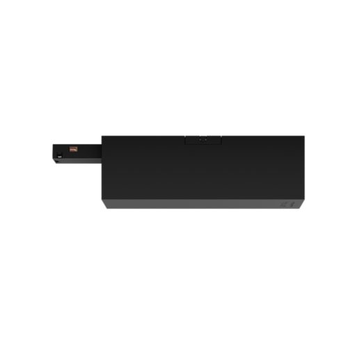 Black rectangular Perifo ceiling power supply unit with matte finish, compact design, and visible connector port on one end.