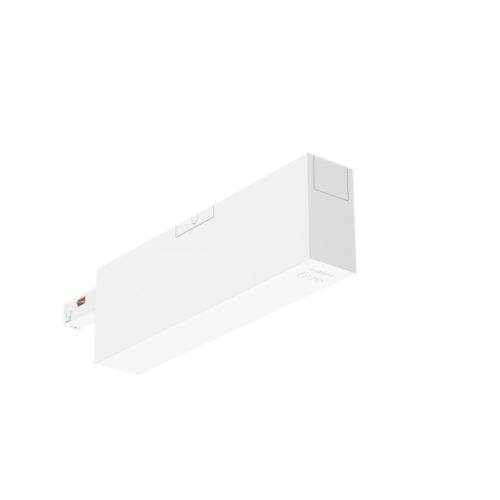 Rectangular white Perifo power supply unit with matte finish, visible port and subtle text Hue on the side.