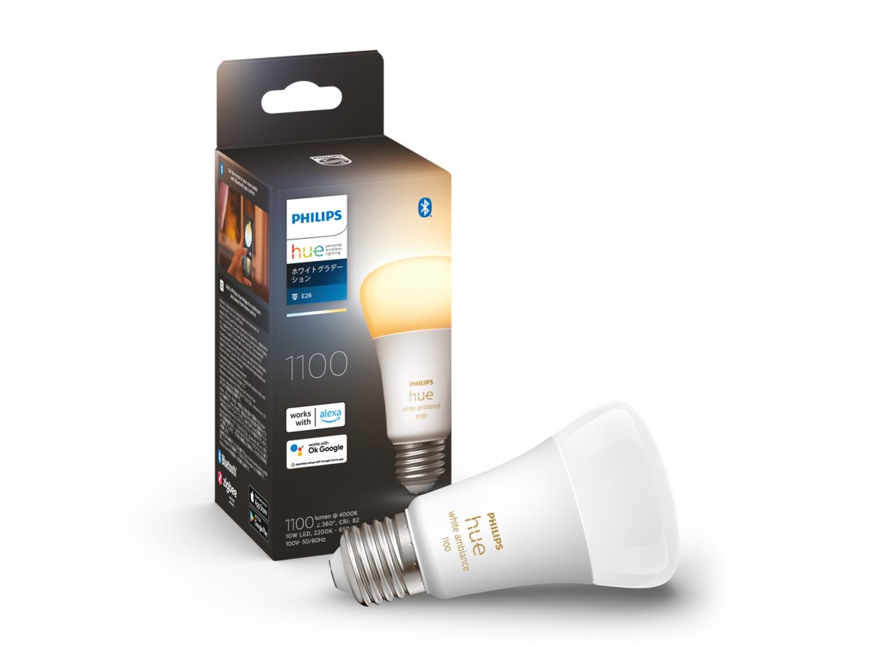 E26 シングル パック - Hue White ambiance | Philips Hue E26 シングル パック - Hue White ambiance | Philips Hue