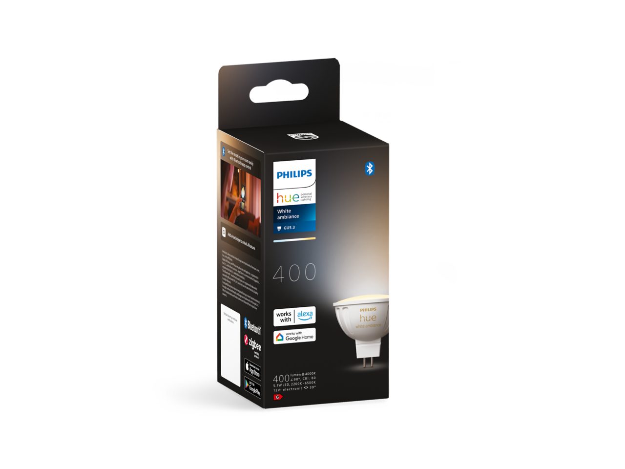 Focos LED Hue MR16 5,1 W - White Ambiance | Philips Hue ES