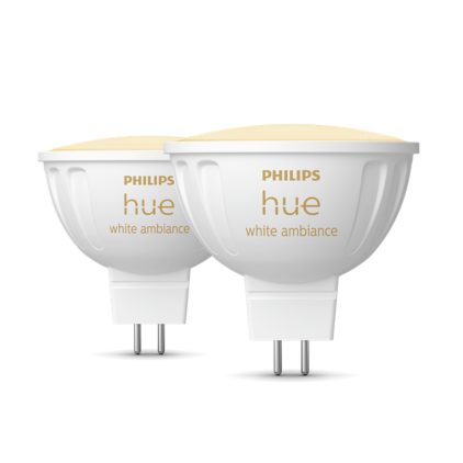 Närbild på framsidan av MR16 – smart spotlight – (2-pack)